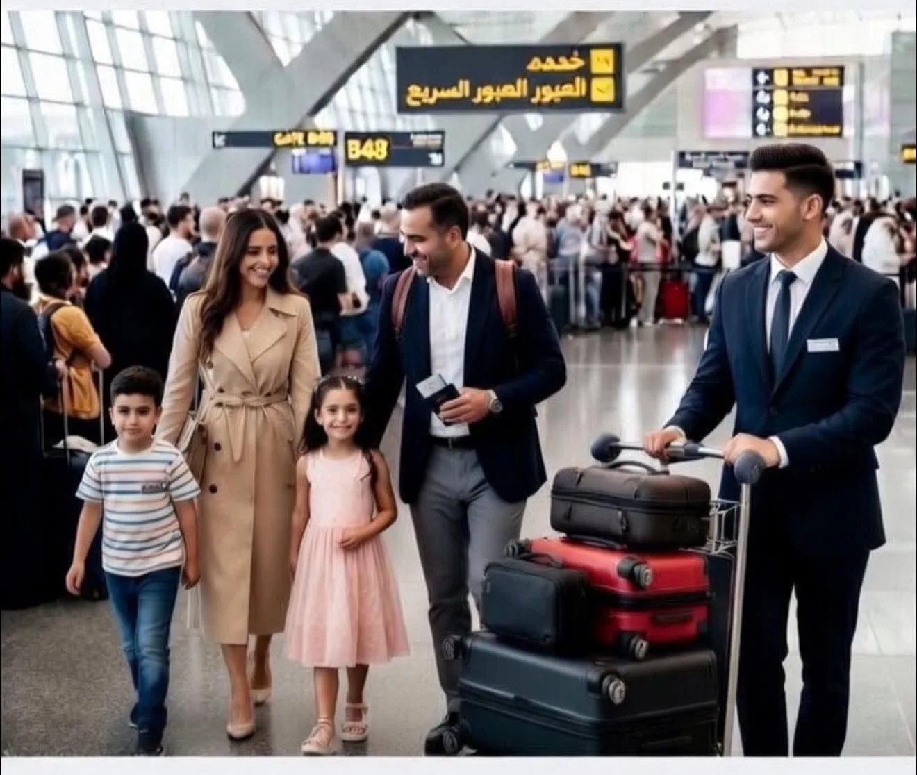 ✈️ خدمة الاستقبال من الطائرة – مطار شرم الشيخ